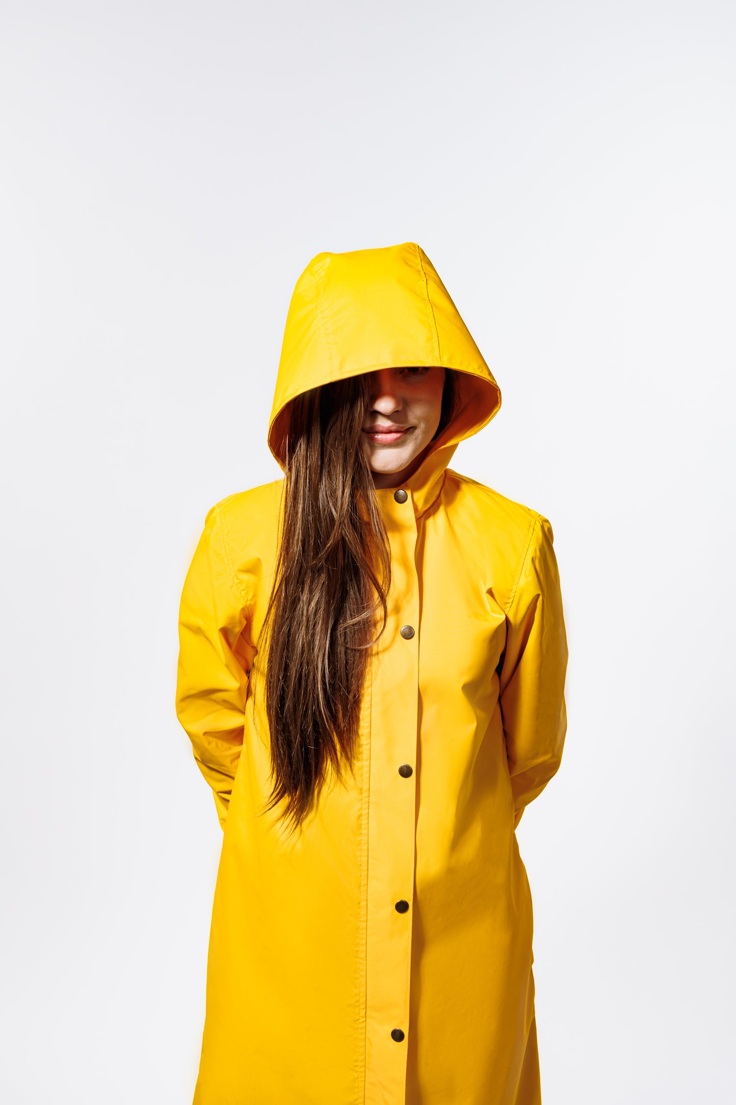 Lemon Yellow Raincoat