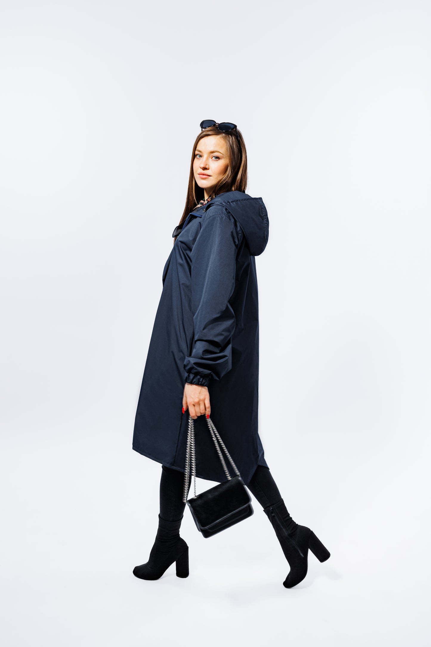 Blackberry Blue Raincoat