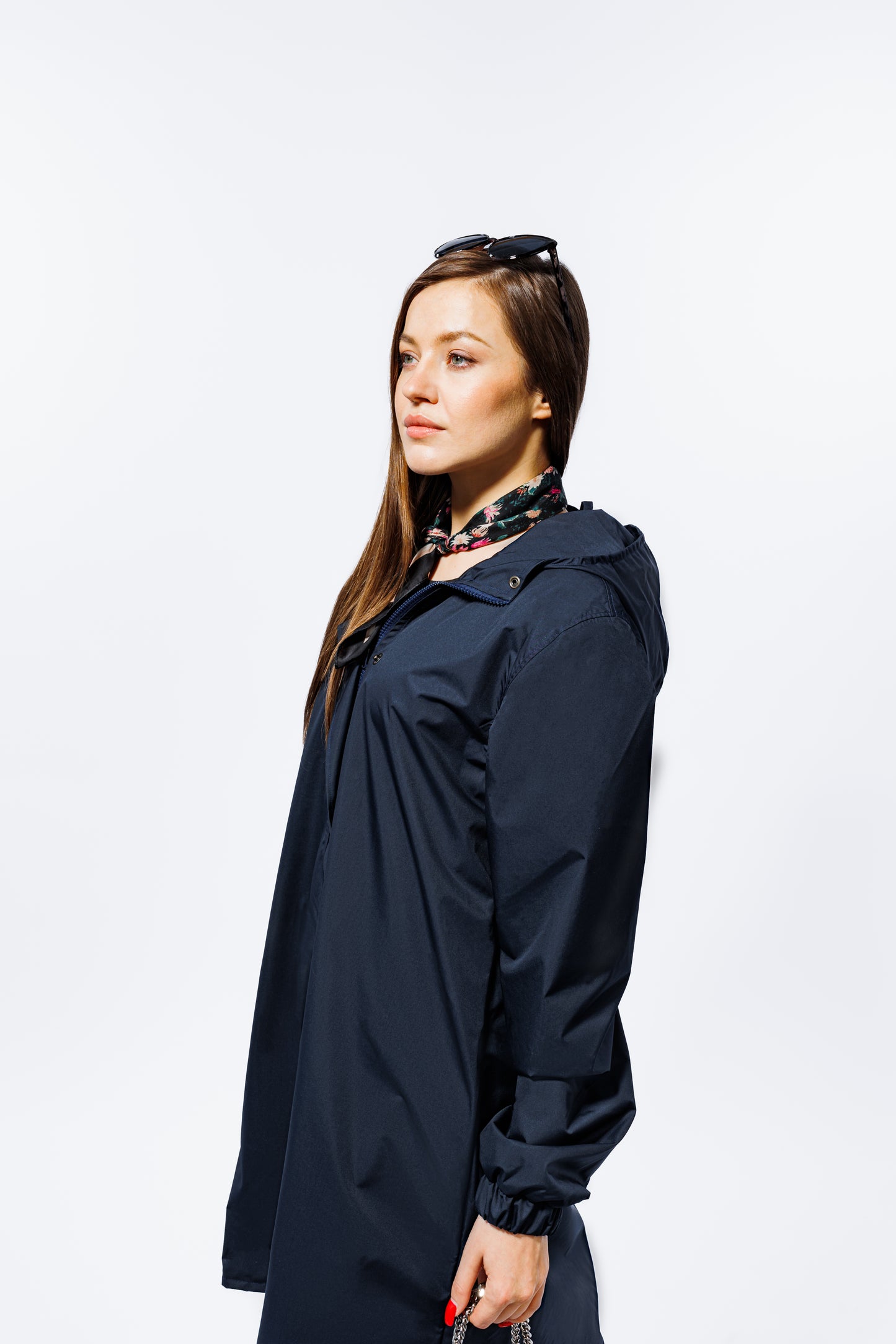Blackberry Blue Raincoat