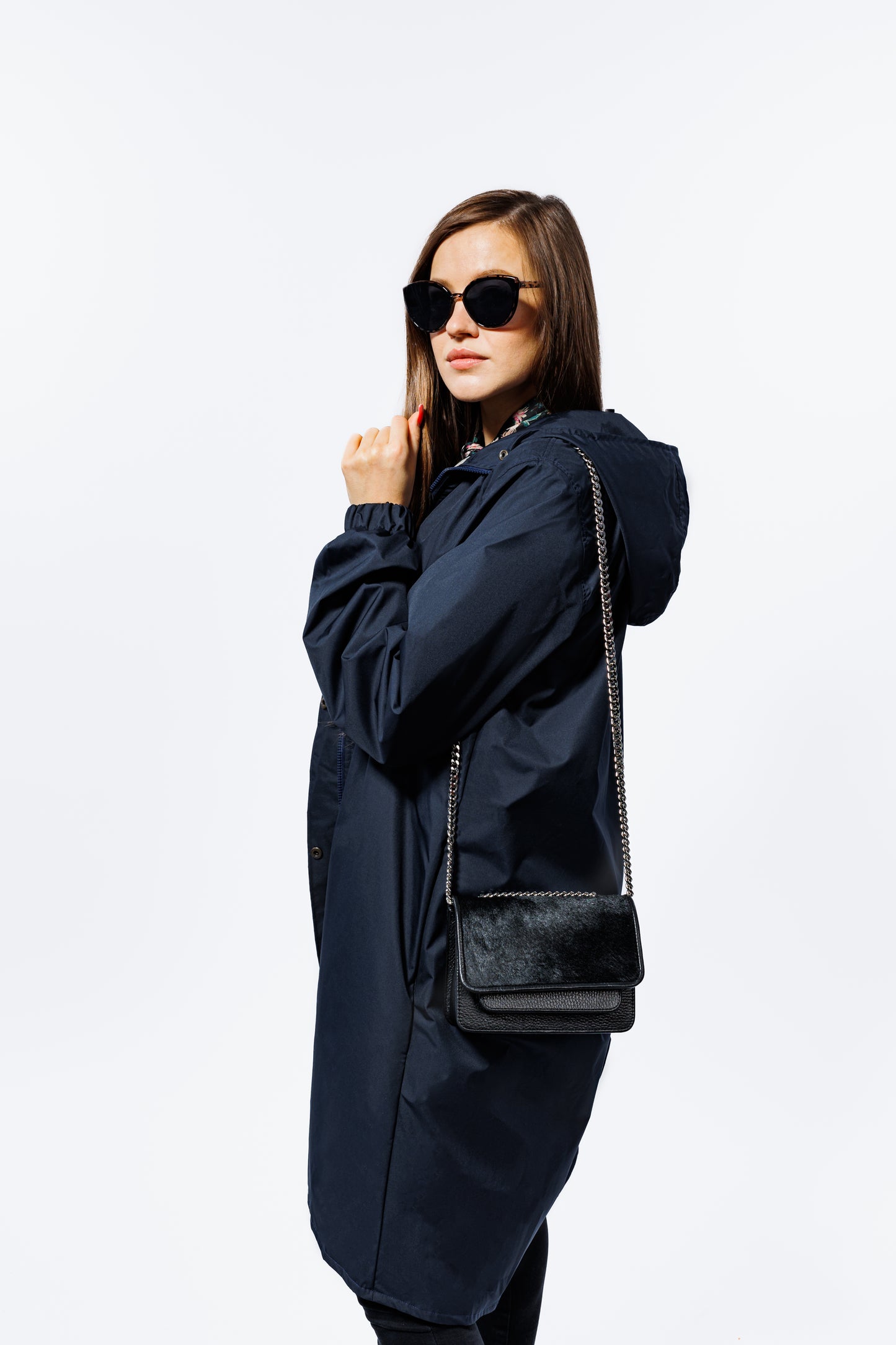 Blackberry Blue Raincoat