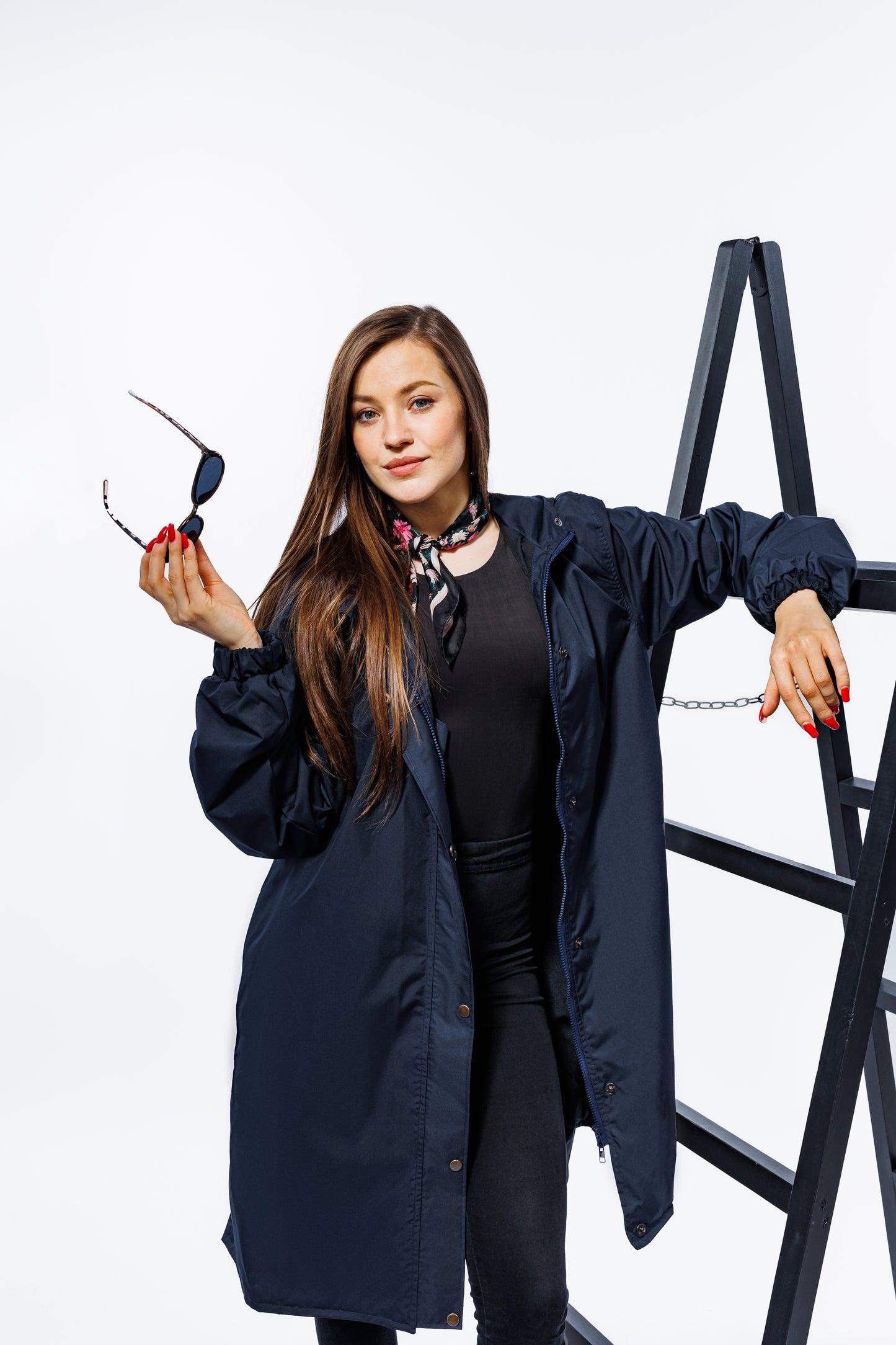 Blackberry Blue Raincoat