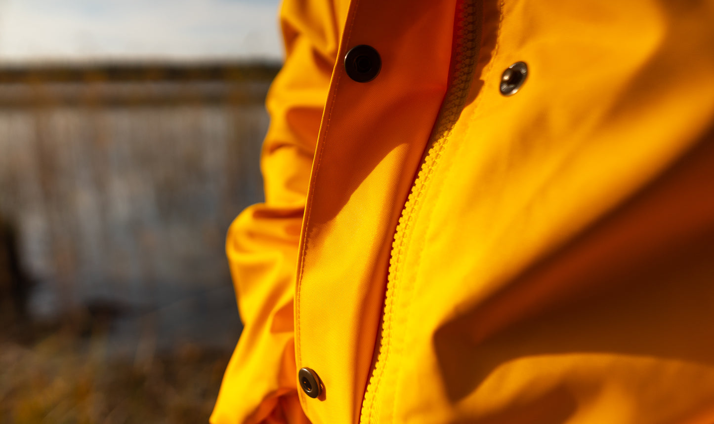Lemon Yellow Raincoat
