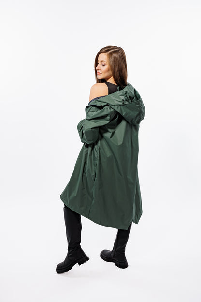 Eucalyptus Green Raincoat