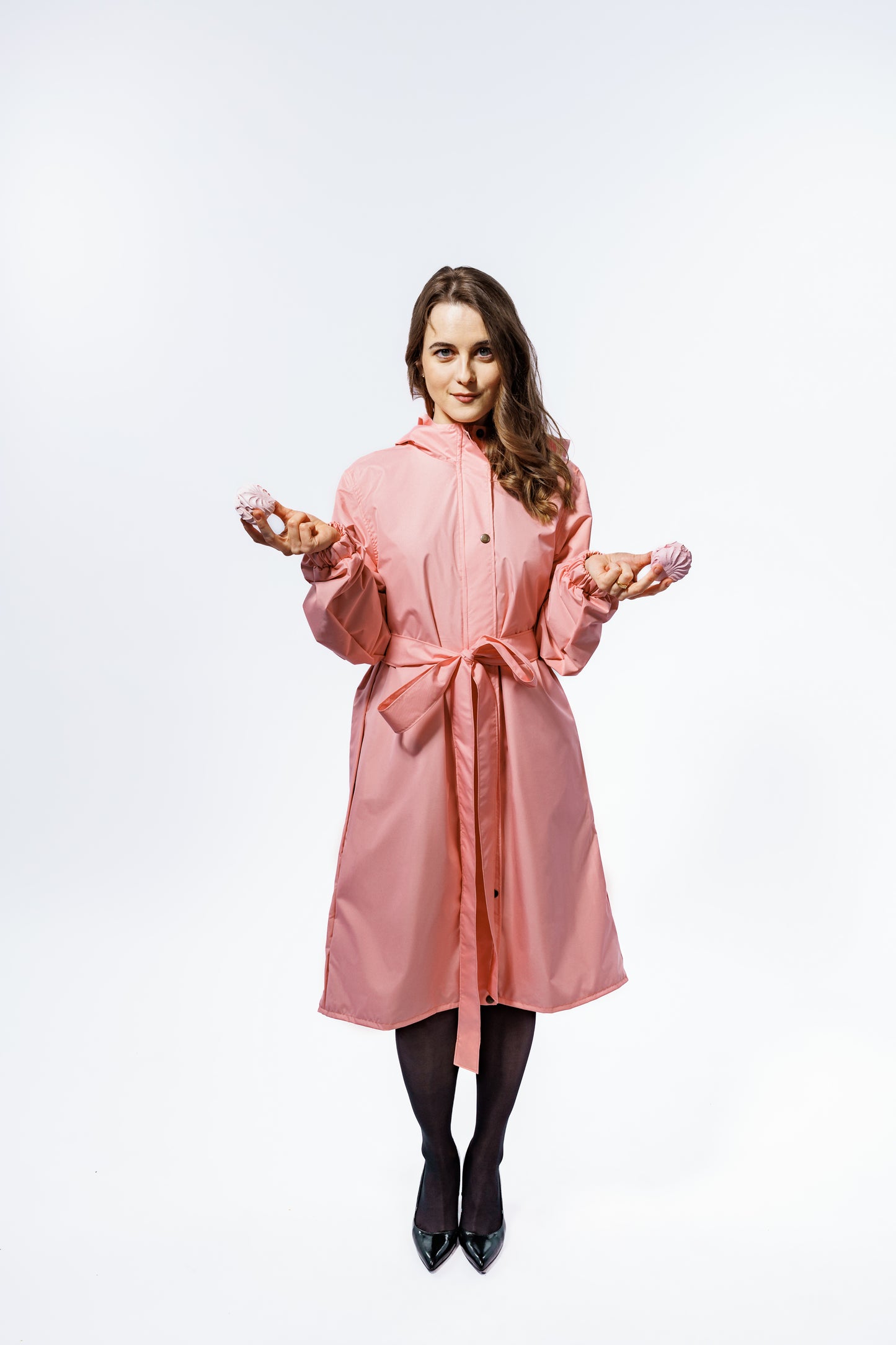 Cotton Candy Pink Raincoat