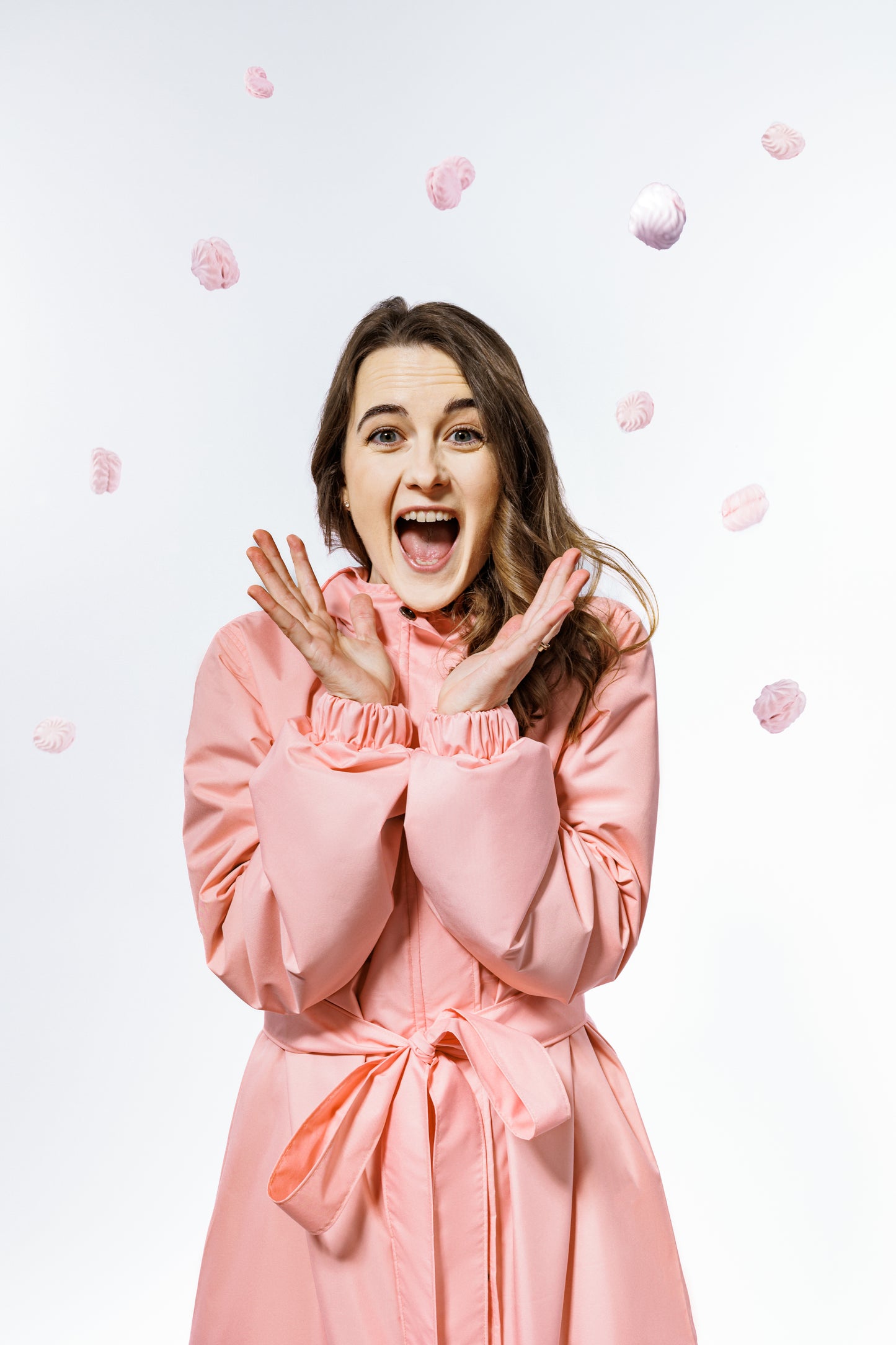 Cotton Candy Pink Raincoat