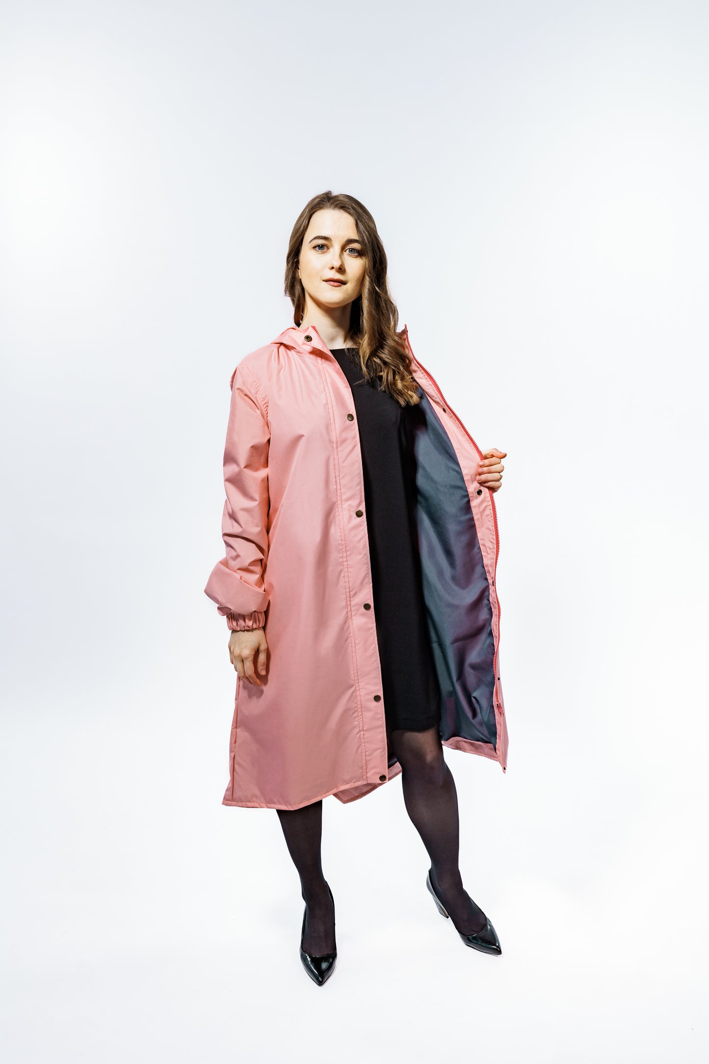 Cotton Candy Pink Raincoat